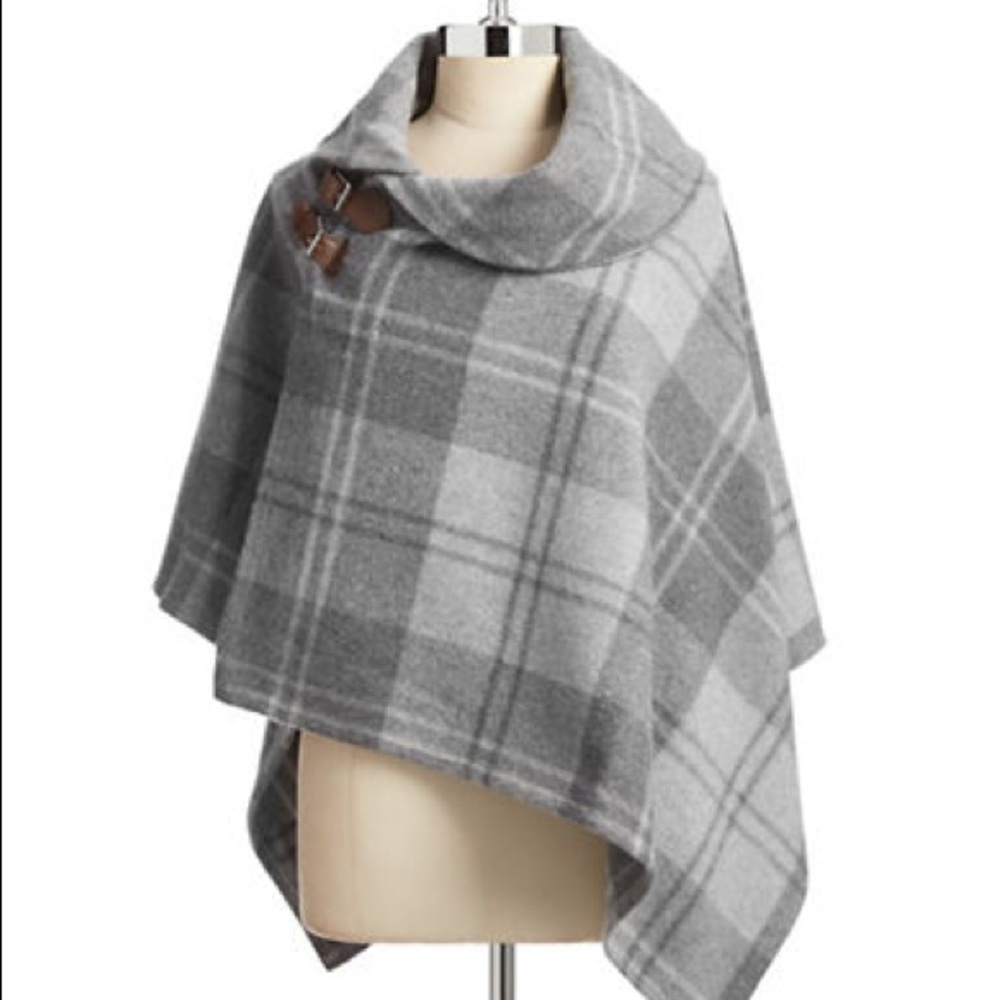 Lauren Ralph Lauren Wool Cropped Cape